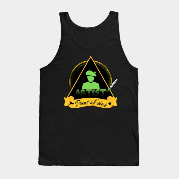 Artist Tank Top by MaxiVision